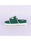 x Adidas Women Platform Slide Sandals Green 702398 UU010 3171 - GUCCI - BALAAN 3