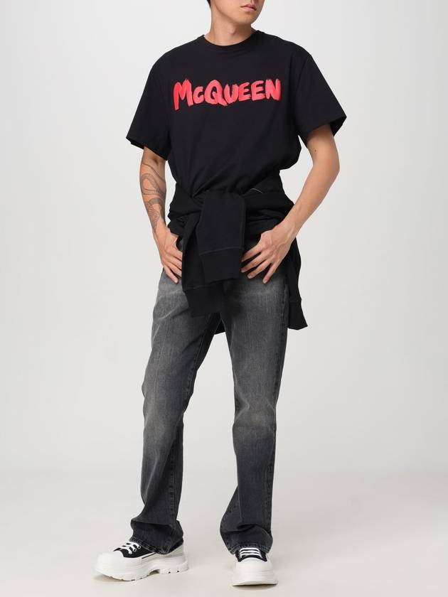 T-shirt di cotone Alexander McQueen - ALEXANDER MCQUEEN - BALAAN 2