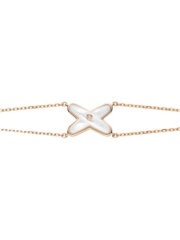 Jeu de Liang BraceletRose Gold Mother of Pearl Diamonds 082933 - CHAUMET - BALAAN 1