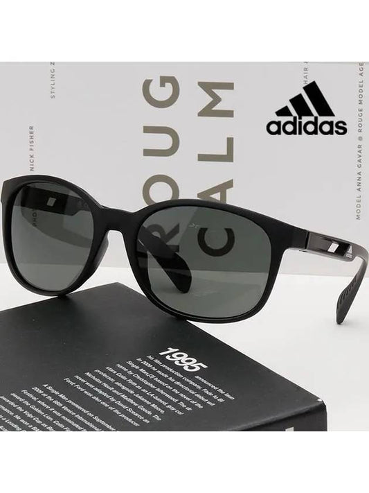 Sports Sunglasses SP0011 02D Black Polarized Golf - ADIDAS - BALAAN 2