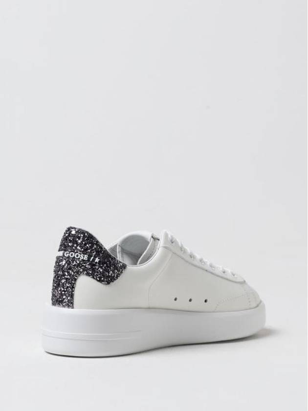 Purestar Leather Low Top Sneakers White - GOLDEN GOOSE - BALAAN 4