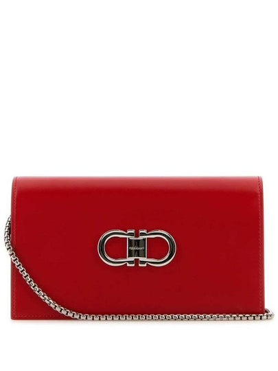 Salvatore Shoulder Bag 218357 771685 003 Red - SALVATORE FERRAGAMO - BALAAN 2