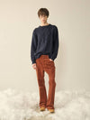 Mohair Fisherman Sweater Navy - KINETO - BALAAN 2