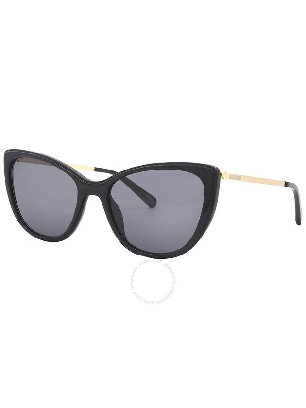 Moschino Grey Cat Eye Ladies Sunglasses MOL036/S 0807/IR 54 - MOSCHINO - BALAAN 3