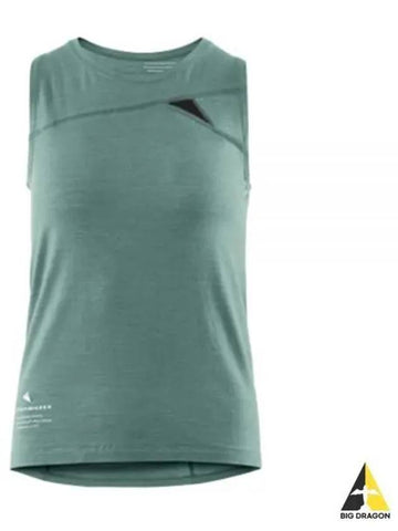 Fafne tank top women faded green 20636W01 586 - KLATTERMUSEN - BALAAN 1