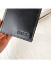 Saffiano Monochrome Logo Half Wallet 2MO004 2CEL F098A - PRADA - BALAAN 5