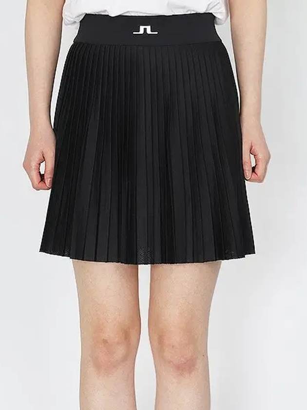 Women's Binx Pleated Skirt Black - J.LINDEBERG - BALAAN 2