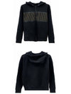 FF Logo Zip Up Hoodie Black - FENDI - BALAAN 5