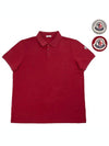 Logo patch collar color combination polo t-shirt 8A70510 - MONCLER - BALAAN 4