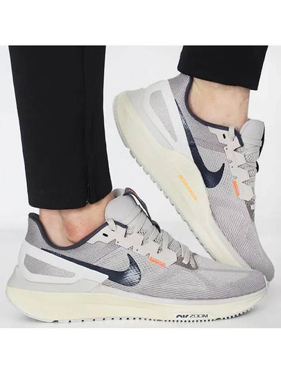 Zoom Structure 25 Low Top Sneakers Grey - NIKE - BALAAN 2