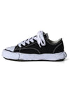 Peterson23 OG Sole Canvas Low Top Sneakers Black - MAISON MIHARA YASUHIRO - BALAAN 2