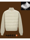 Down Padding Essential Cashmere Down Blouson Jacket GD40406 - MAHES - BALAAN 2