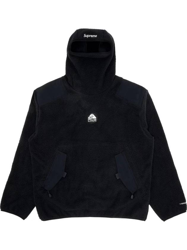 ACG Fleece Pullover Hoodie Black - SUPREME - BALAAN 1