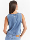 AU Australia BIG OL Tank Top ST1L0461 Mid Blue Denim WOMENS - STUSSY - BALAAN 3