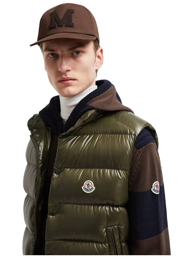 Tibb Down Vest Olive Green - MONCLER - BALAAN 5