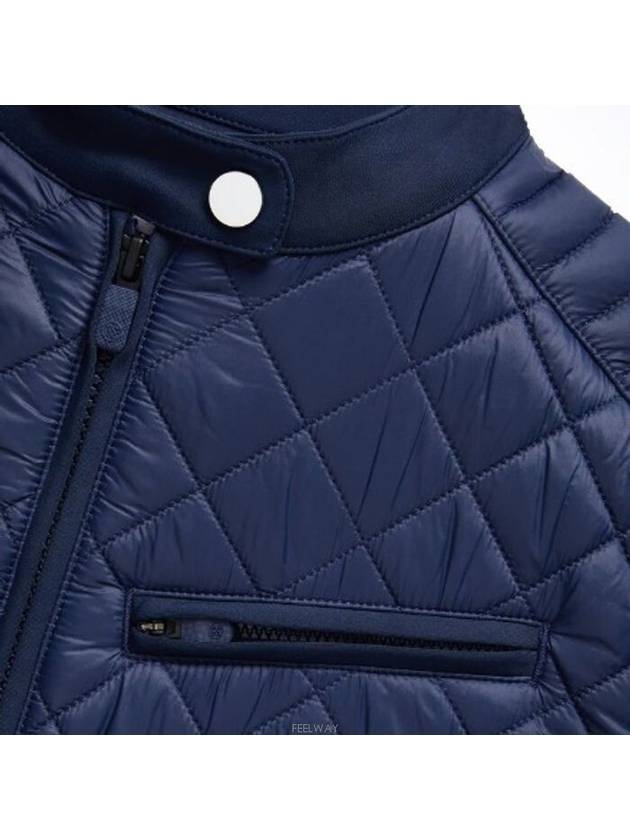 Women'S Tech Interlock Slim Fit Hybrid Quilted Nylon Jacket Navy - G/FORE - BALAAN 4