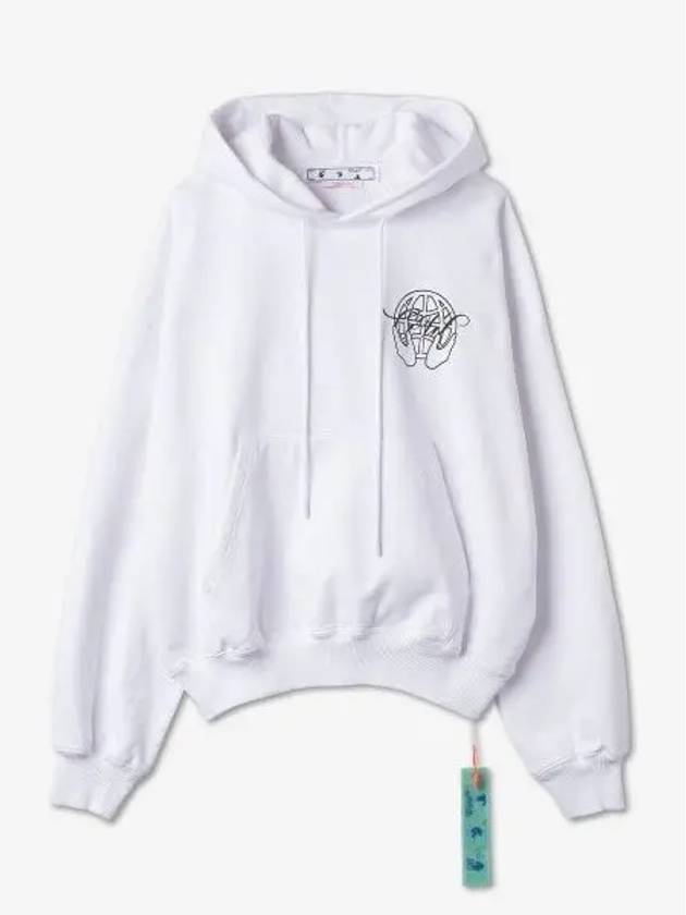 Hand Arrow Hoodie White - OFF WHITE - BALAAN 2