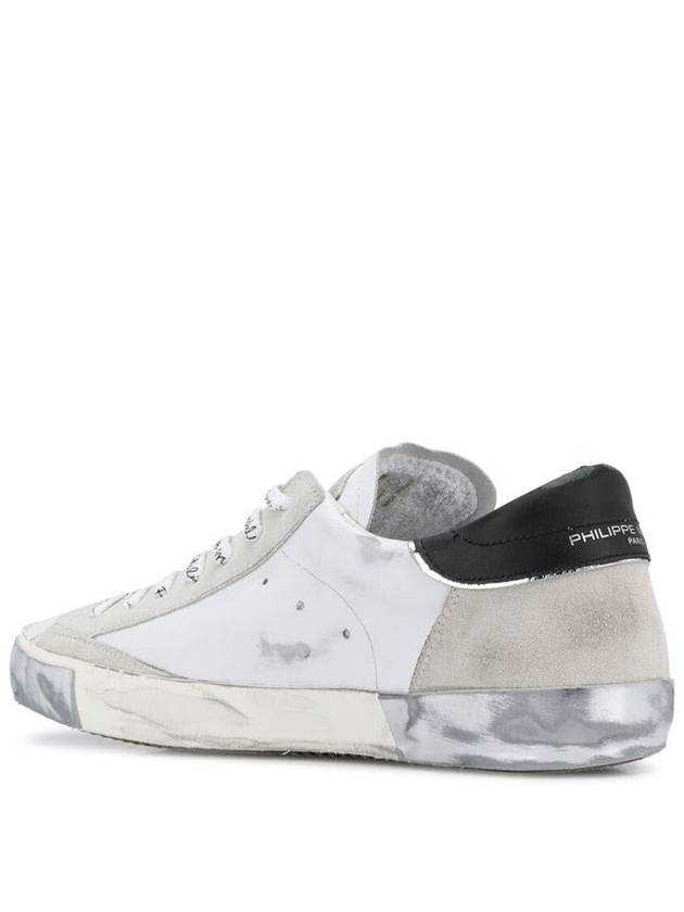 PRSX Vintage Low Top Sneakers White - PHILIPPE MODEL - BALAAN 4