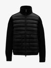 Padded wool cardigan black I2 091 9B50700 A9341 999 - MONCLER - BALAAN 2