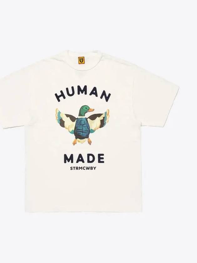 Graphic Short Sleeve T-Shirt White - HUMAN MADE - BALAAN 2