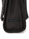 Mini Tech Tote Bag Black - GANNI - BALAAN 10