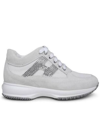 interactive low top sneakers gray silver - HOGAN - BALAAN 2