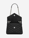 Matelasse Lulu Quilted Small Shoulder Bag Black - SAINT LAURENT - BALAAN 4