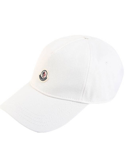 logo patch ball cap white - MONCLER - BALAAN 2