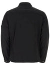 Lens Wappen Double Pocket Over Long Sleeve Shirt Black - CP COMPANY - BALAAN 4