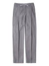 Women's Wool Pants Gray - MAISON MARGIELA - BALAAN.