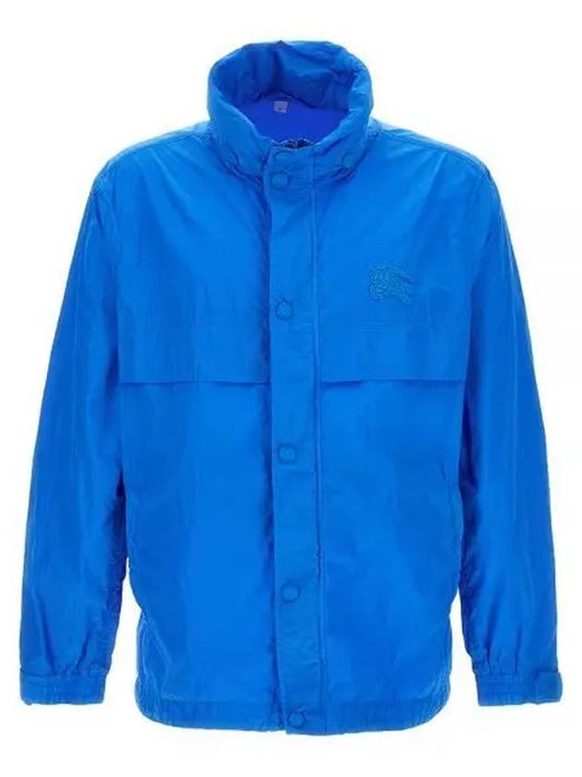 EKD Applique Nylon Zip-Up Jacket Blue - BURBERRY - BALAAN 2