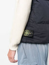 Wappen Patch High Neck Padding Vest Navy - STONE ISLAND - BALAAN 6