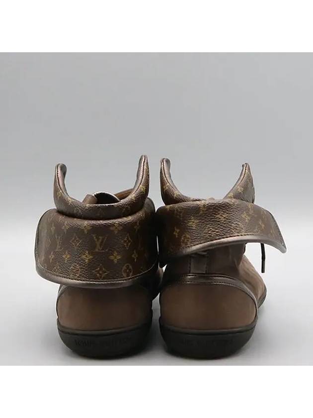 Monogram Foldover Women s Sneakers 235mm - LOUIS VUITTON - BALAAN 4