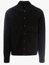 Embroidery Logo Wool Bomber Jacket Black - GIVENCHY - BALAAN 2