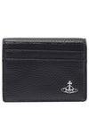 Re-Vegan Card Wallet Black - VIVIENNE WESTWOOD - BALAAN 1