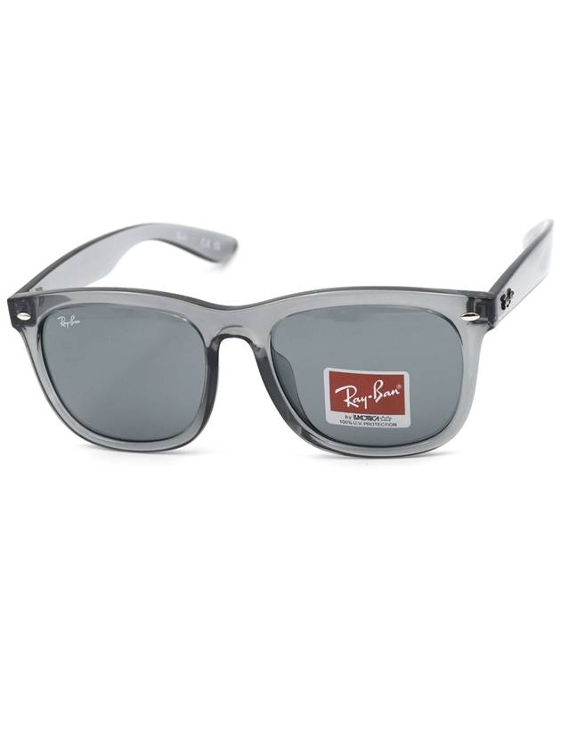 Translucent Square Sunglasses Grey - RAY-BAN - BALAAN 2