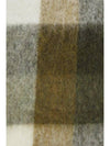 Muffler Scarf CA0084 DID Free TAUPE GREEN BLACK - ACNE STUDIOS - BALAAN 5