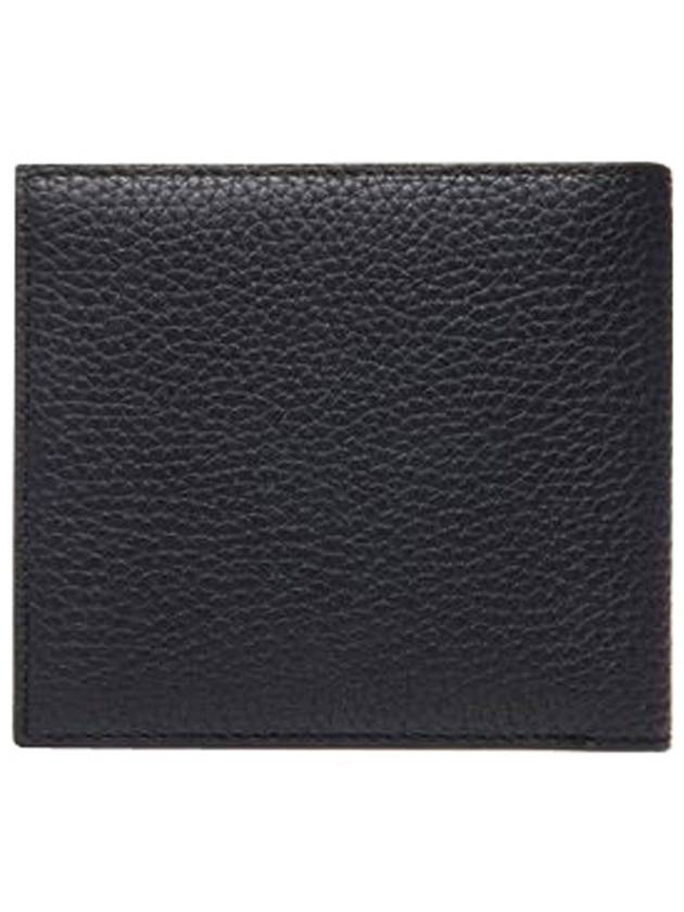 striped leather bifold wallet black - BALLY - BALAAN 3