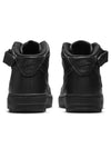 GS Air Force 1 Mid LE Black 314195 004 GS Air Force 1 Mid LE Black - NIKE - BALAAN 4