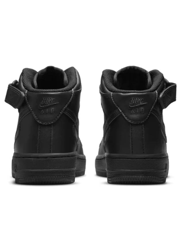 GS Air Force 1 Mid LE Black 314195 004 GS Air Force 1 Mid LE Black - NIKE - BALAAN 4