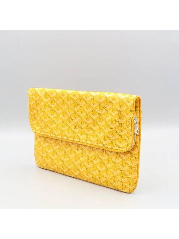 yellow clutch bag - GOYARD - BALAAN 3