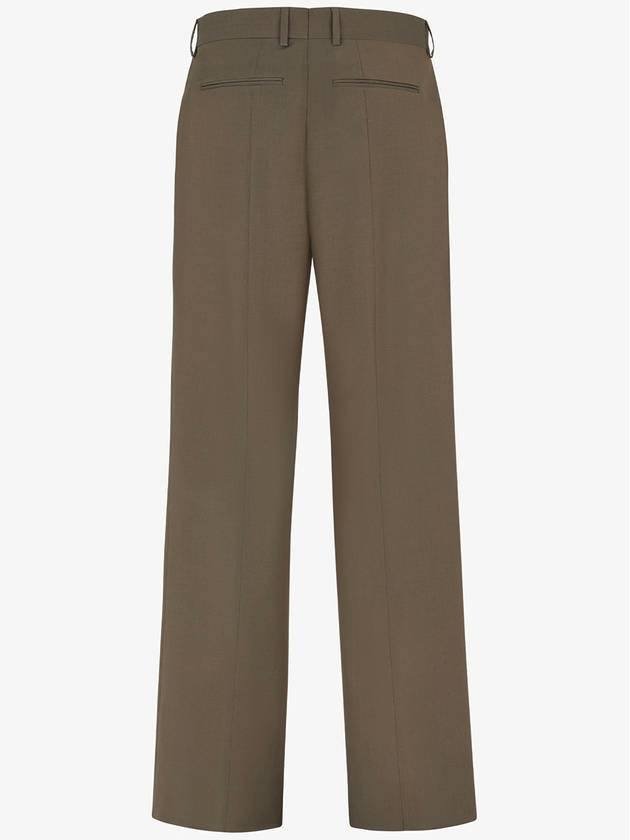 Fendi Trousers Green - FENDI - BALAAN 3