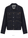 Icon Denim Jacket Navy - TOM FORD - BALAAN 2