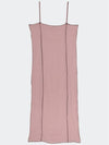 Shock slip long dress pink - BASERANGE - BALAAN 2