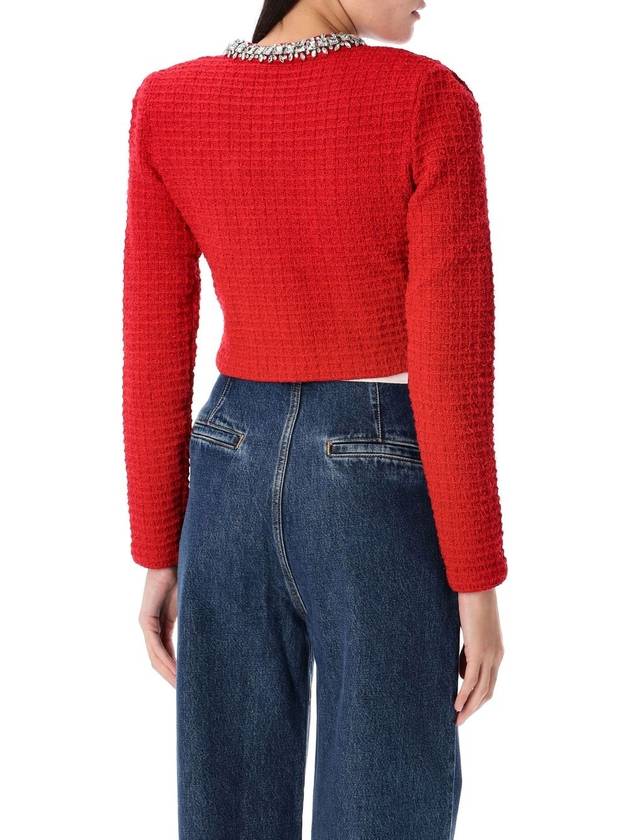 KNIT JACET RED - SELF PORTRAIT - BALAAN 2