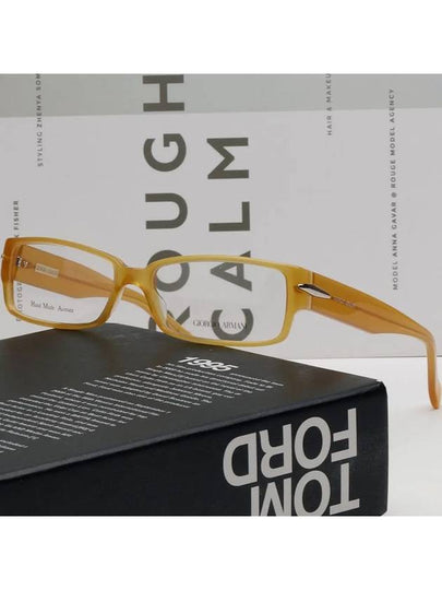 Glasses frame GA713 PD9 minimal square horn frame - GIORGIO ARMANI - BALAAN 2