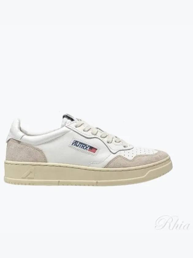 Medalist Suede Low Top Sneakers White - AUTRY - BALAAN 2