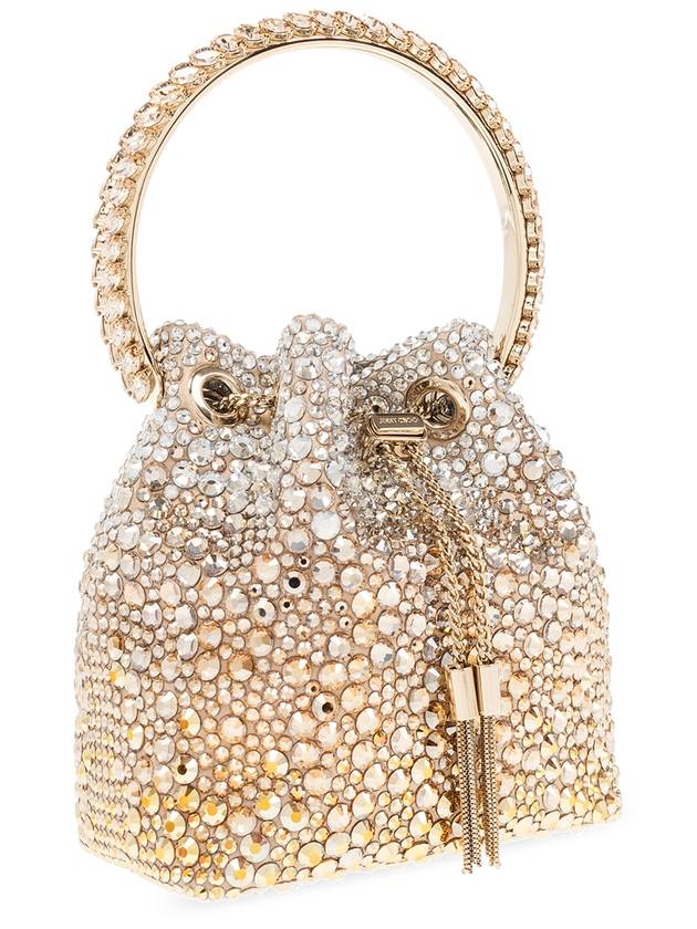 Jimmy Choo ‘Bon Bon’ Shoulder Bag, Women's, Gold - JIMMY CHOO - BALAAN 4