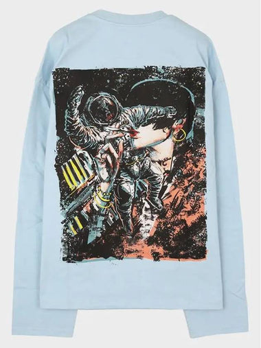 Astro back printing overfit sleeve sweatshirt NMS19225 096 - IH NOM UH NIT - BALAAN 1