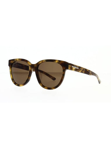 Eyewear Round Acetate Sunglasses Brown - BALENCIAGA - BALAAN 1